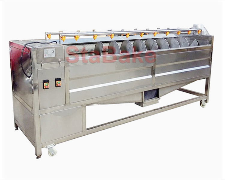 Washing and Peeling Machine