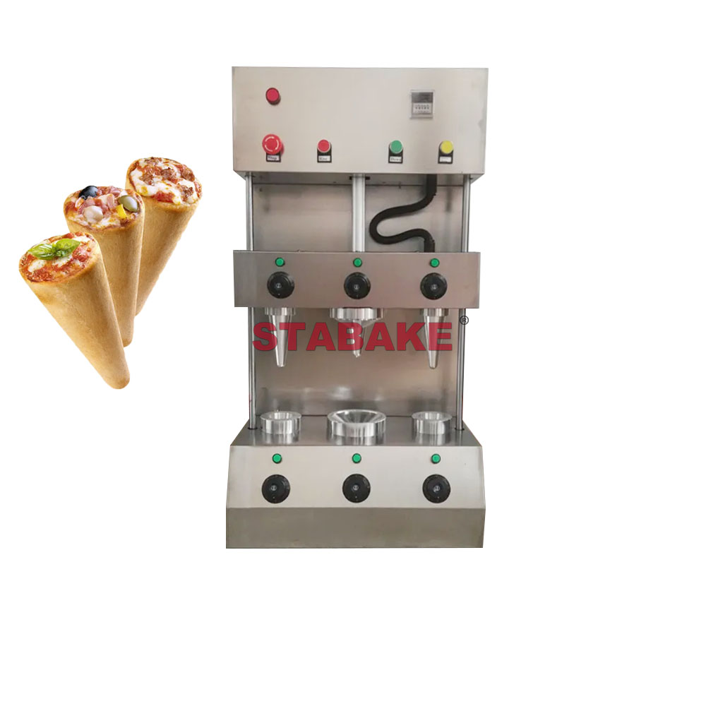 Bakery Pizza Cone Making Machine Cone Pizza Maker For Umbrella And Spiral Cone Forming And Baking Oven 15