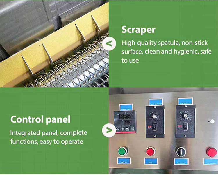 spring roll machine control panel