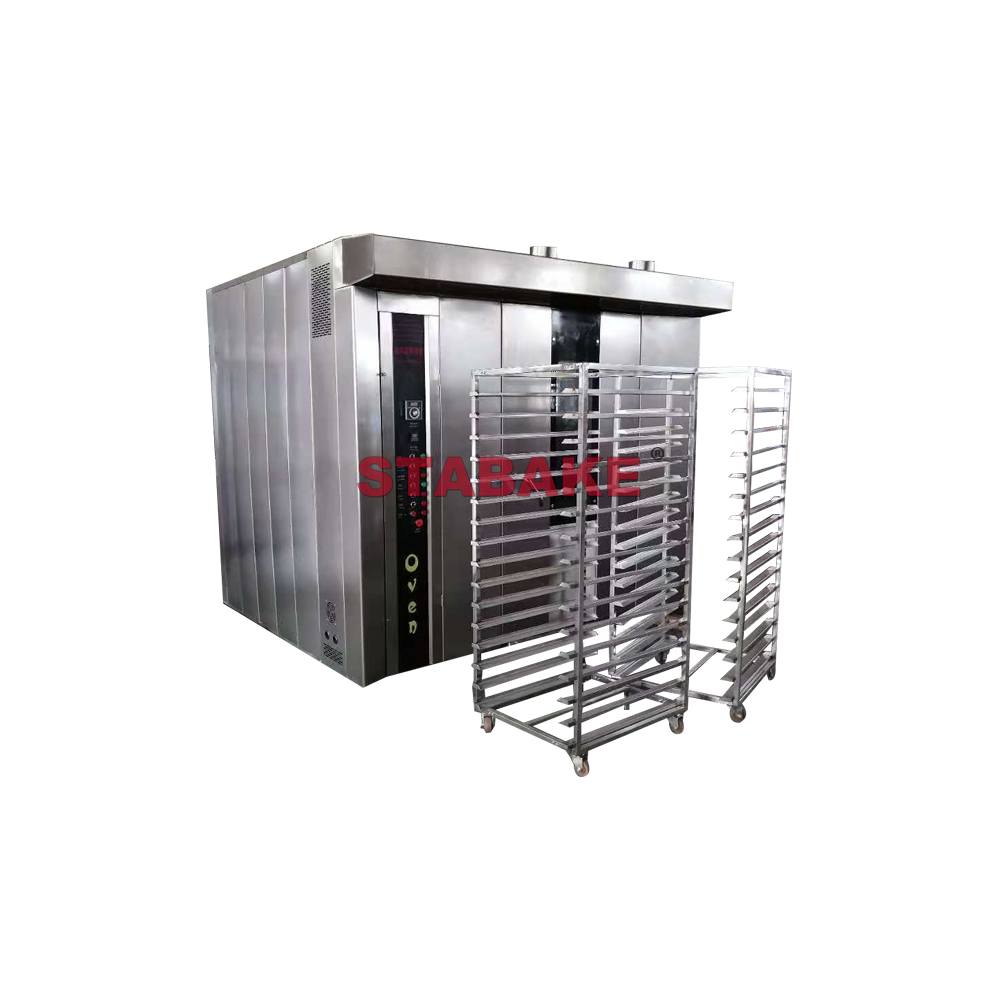 Bakery rotary oven for baking biscuit cookie cake bread 16/ 32/ 64 trays 2