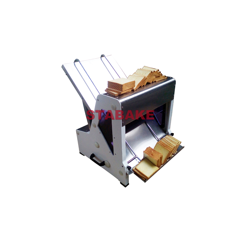Commercial Toast Bread Slicer Loaf Bread Cutting Machine Uniform Cutting 2