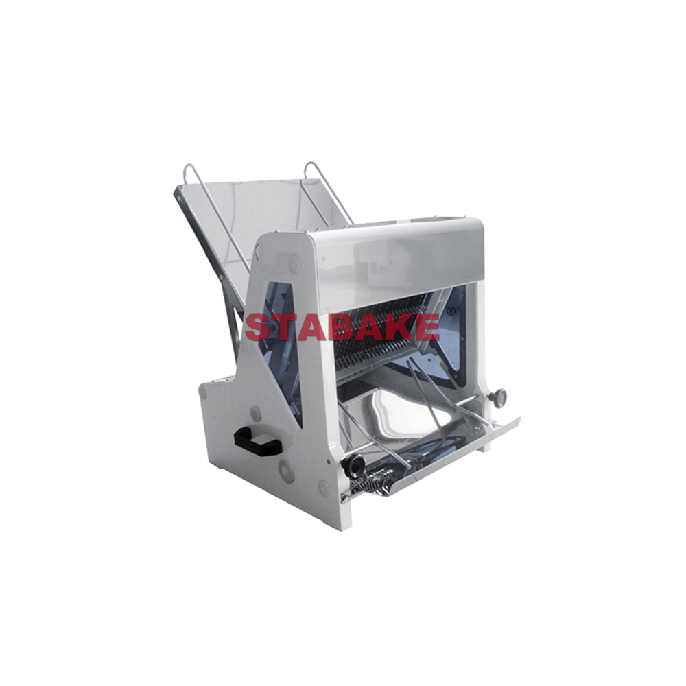Commercial Toast Bread Slicer Loaf Bread Cutting Machine Uniform Cutting