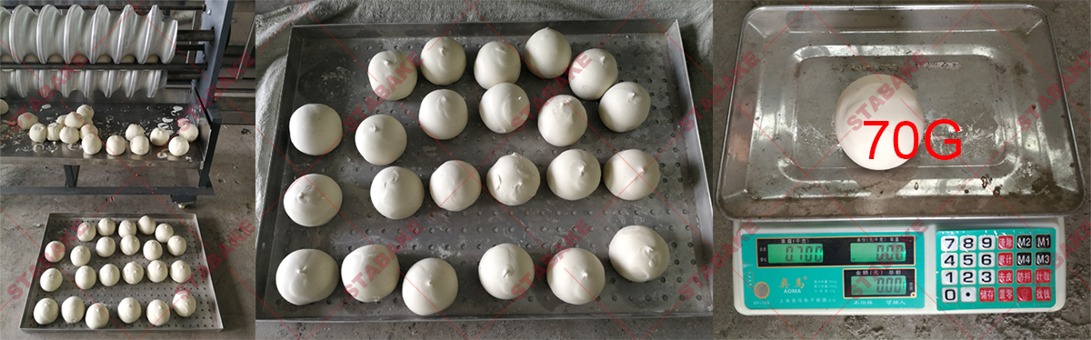 MG65-2 Round dough balls