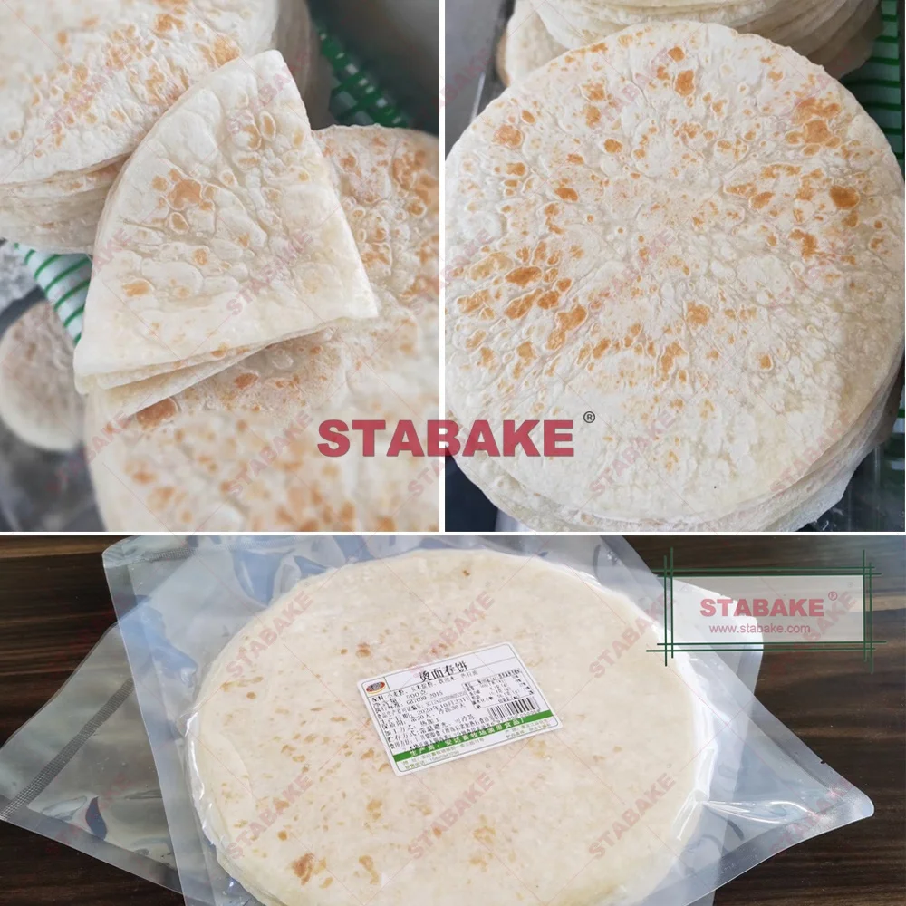 Stabake Automatic Tortilla Making Machine Line Flour Corn Tortilla Chapati Khakhra Manufacturing Tortilla Press Bread Machine 6