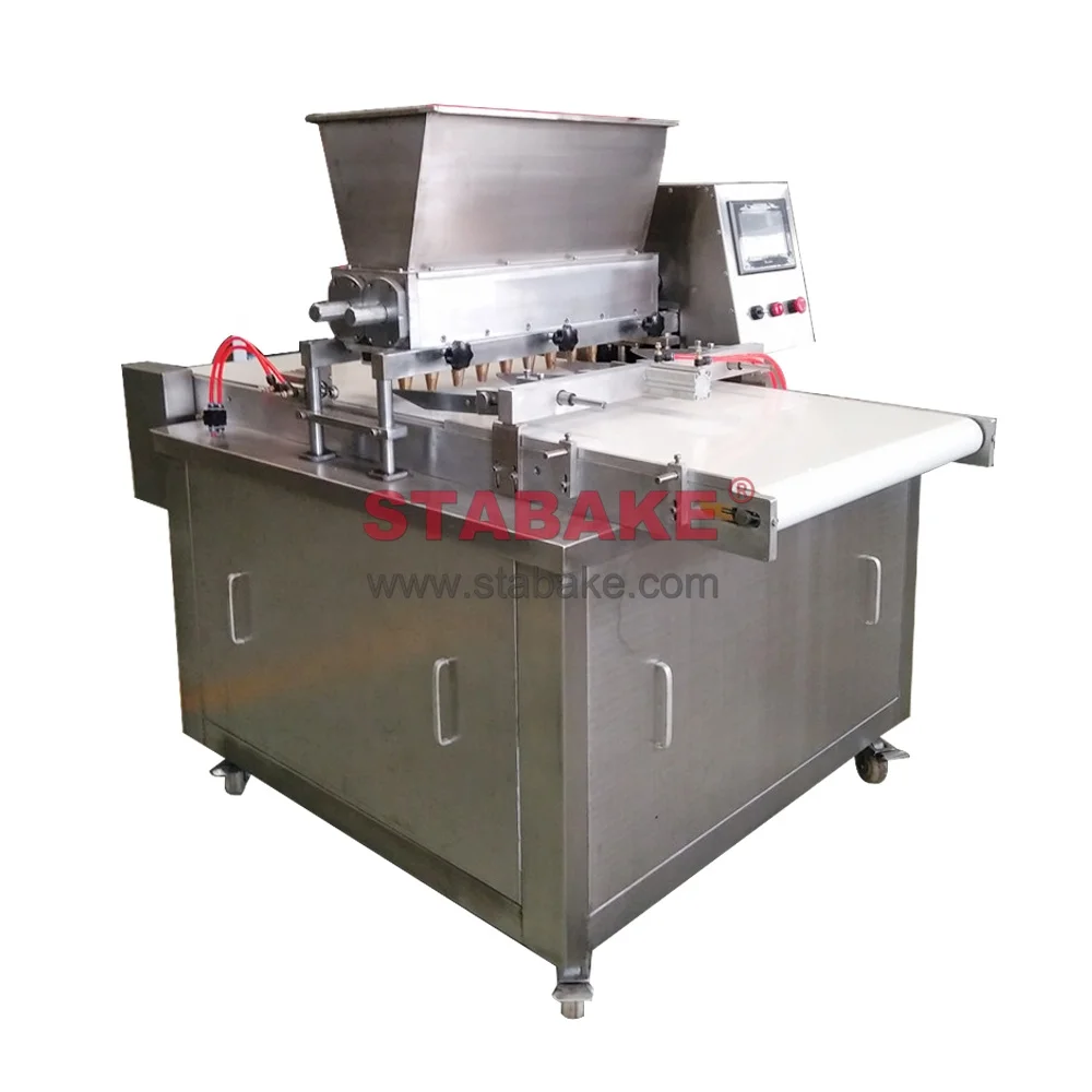 New Design Cookie Cutters Making Machine Deposit And Wire Cut Cookie Machine Snack Machine Food Processing Industry Bakery Shop