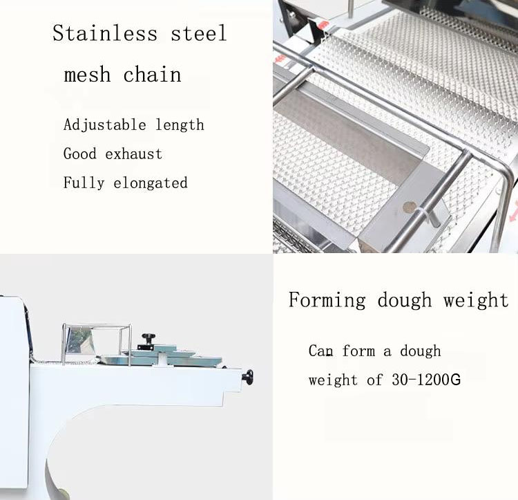 Toast bread moulder machine-2