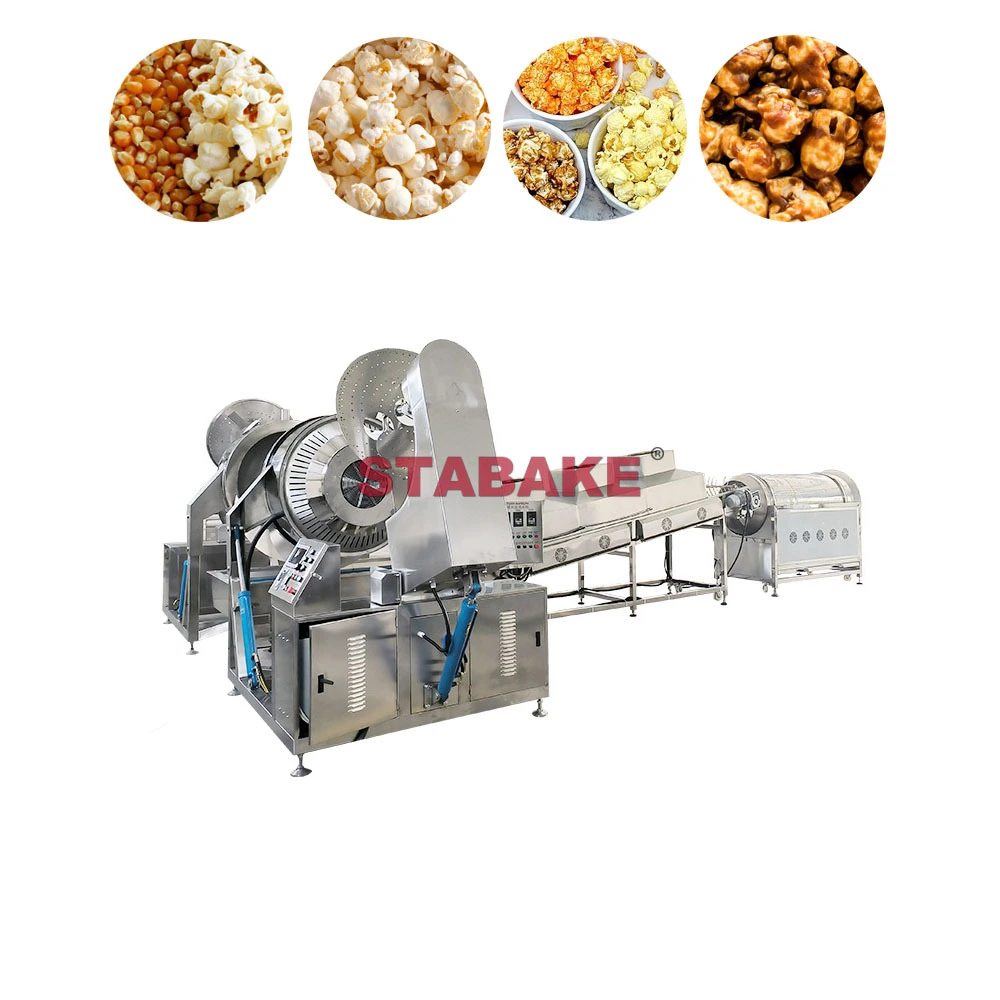 Commercial Popcorn Production Line Cooking Mixer Manufacturer 1