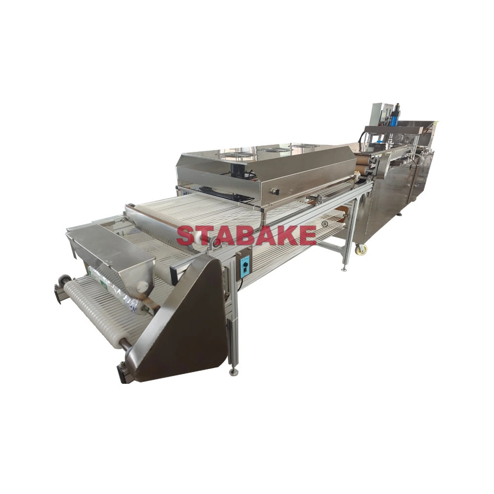 FBA550 Industrial New Condition Tortilla Making Machine for Chapati Roti Pancake Lavash 1