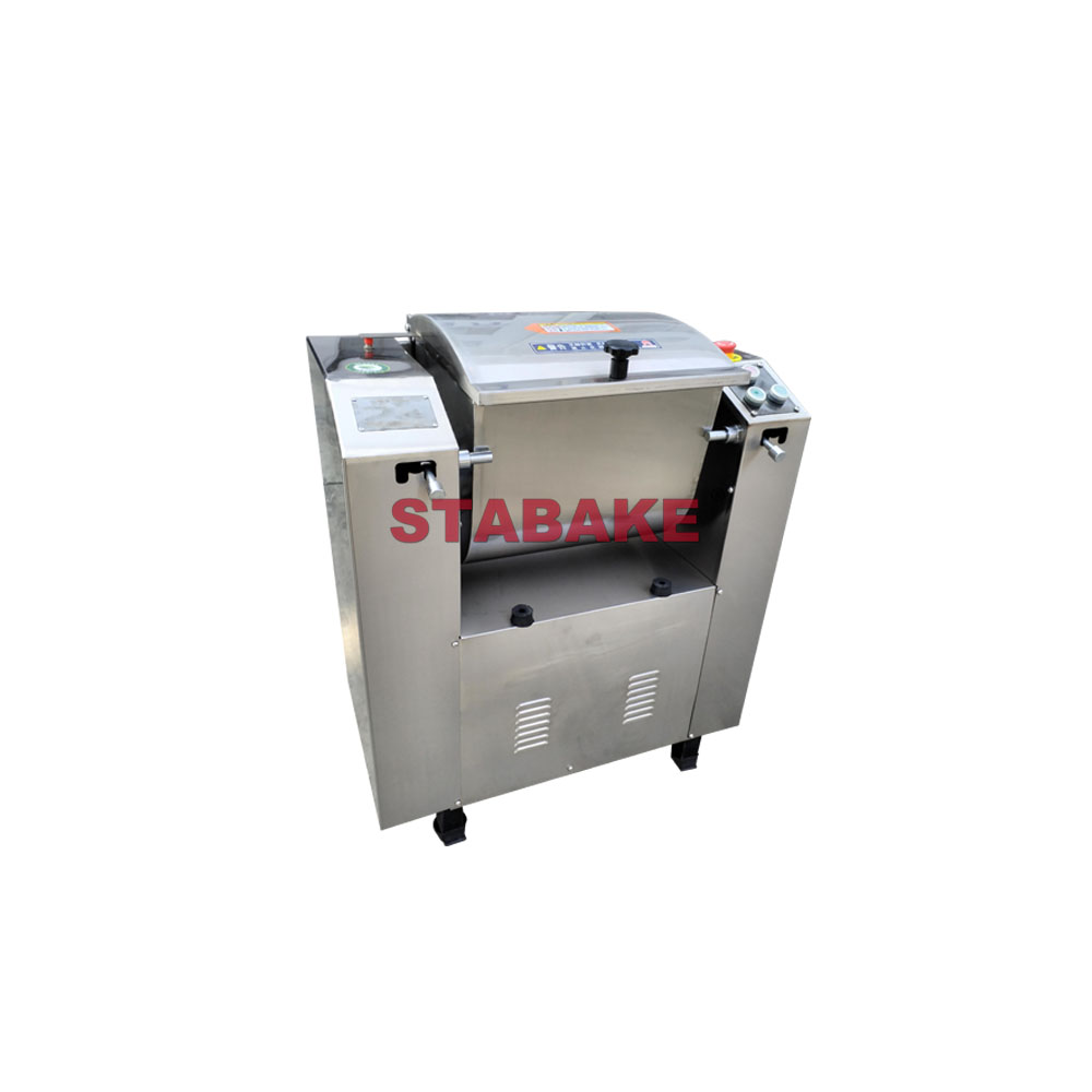 Commercial Horizontal Dough Mixer Electric New for Bakery Use-Cake Bread Pizza